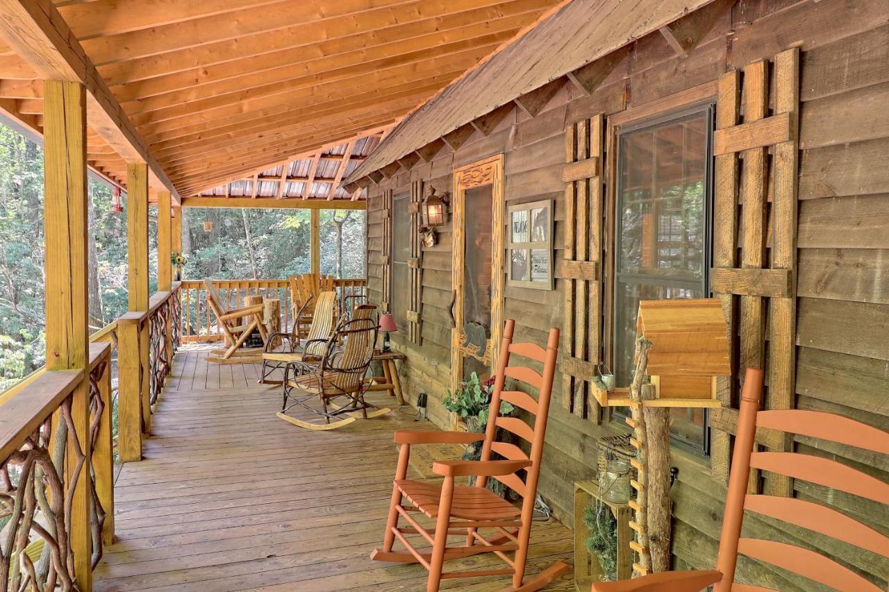 Cozy Bear Villa Sautee Nacoochee Exterior foto